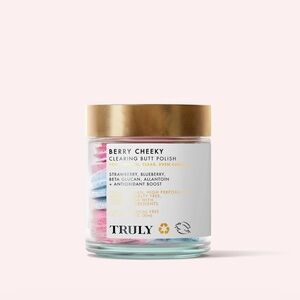 TRULY Berry Cheeky Butt Polish with Gold Lid